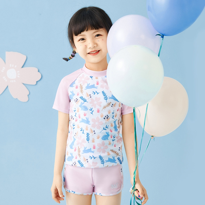 Swim Trunk Quick Dry - Meisje twee stukken waterdichte sport strand