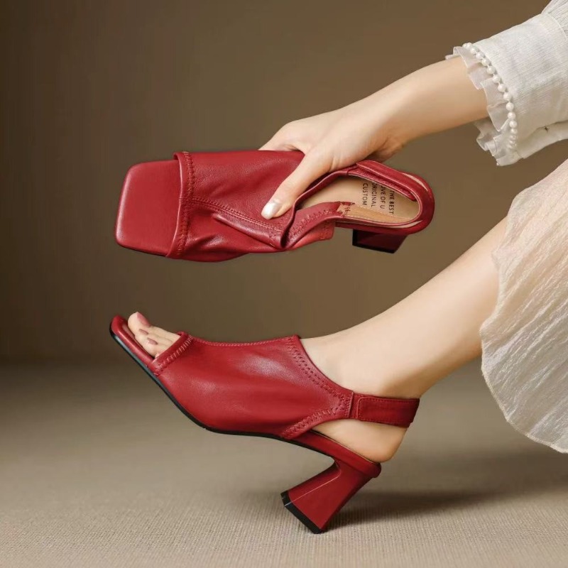 Casual Sandal Leather - Franse stijl ultra zachte leren sandalen