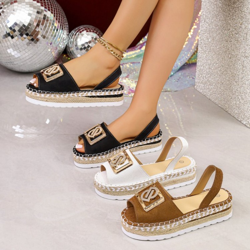 Damesplatform espadrillesandal - Espadrille Slip On recensie en prijs