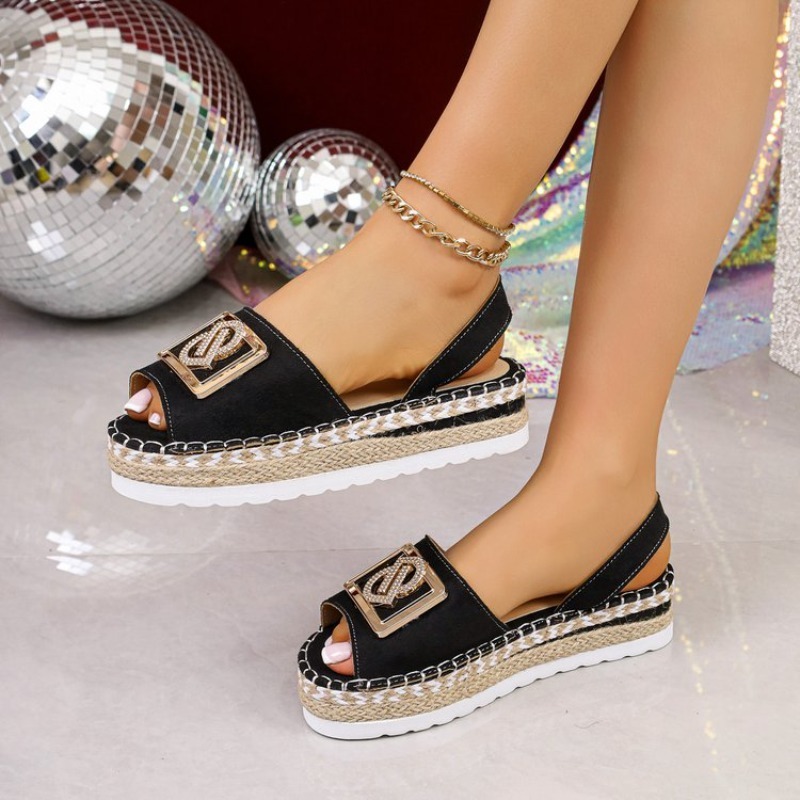 Damesplatform espadrillesandal - Espadrille Slip On recensie en prijs