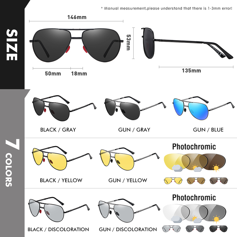 CoolPandas Mode Opvouwbare Zon - Sunglasses Aviator Polarized recensie en prijs