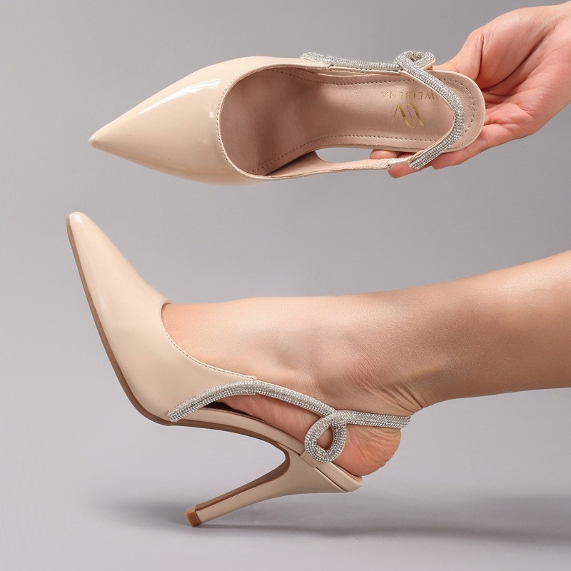 Sexy Lakleer Puntschoen Sandal - Casual Sandal Leather recensie en prijs