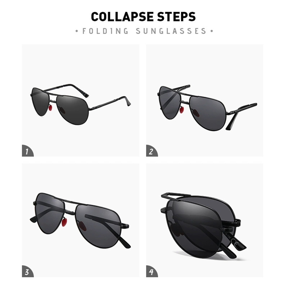 VIVIBEE Metal Pilot Zwart Opvo - Sunglasses Aviator Polarized recensie en prijs