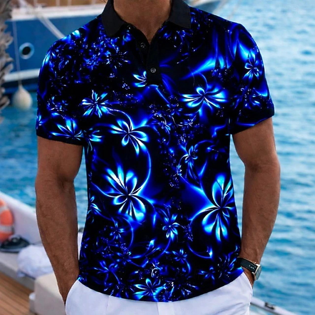 2026 Zomer Resort-stijl Groen  - Resort Shirt Floral recensie en prijs