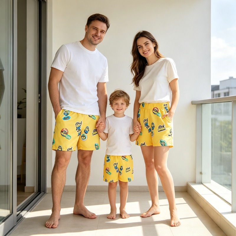 Jongens Minions bedrukte zwems - Trunks Board Surf recensie en prijs