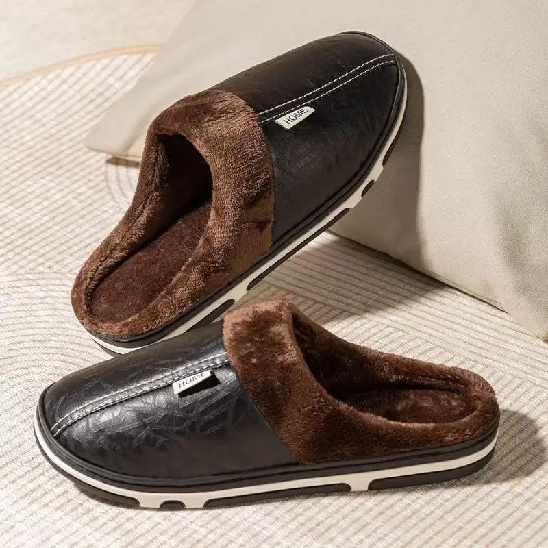 Grote maten winterpantoffels v - Flip Flop Leather Men recensie en prijs