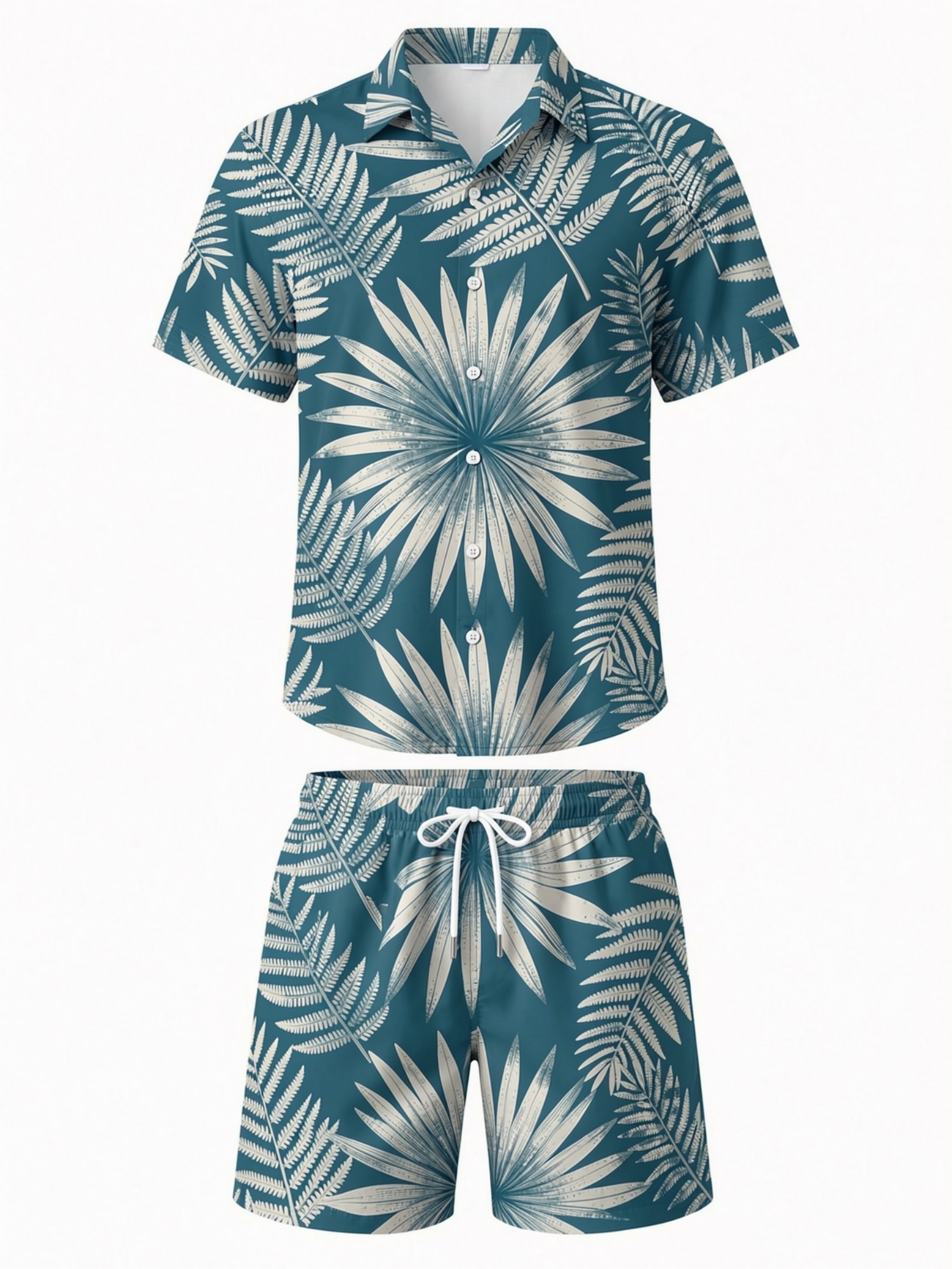 Heren bloemenhemd met korte mo - Resort Shirt Floral recensie en prijs