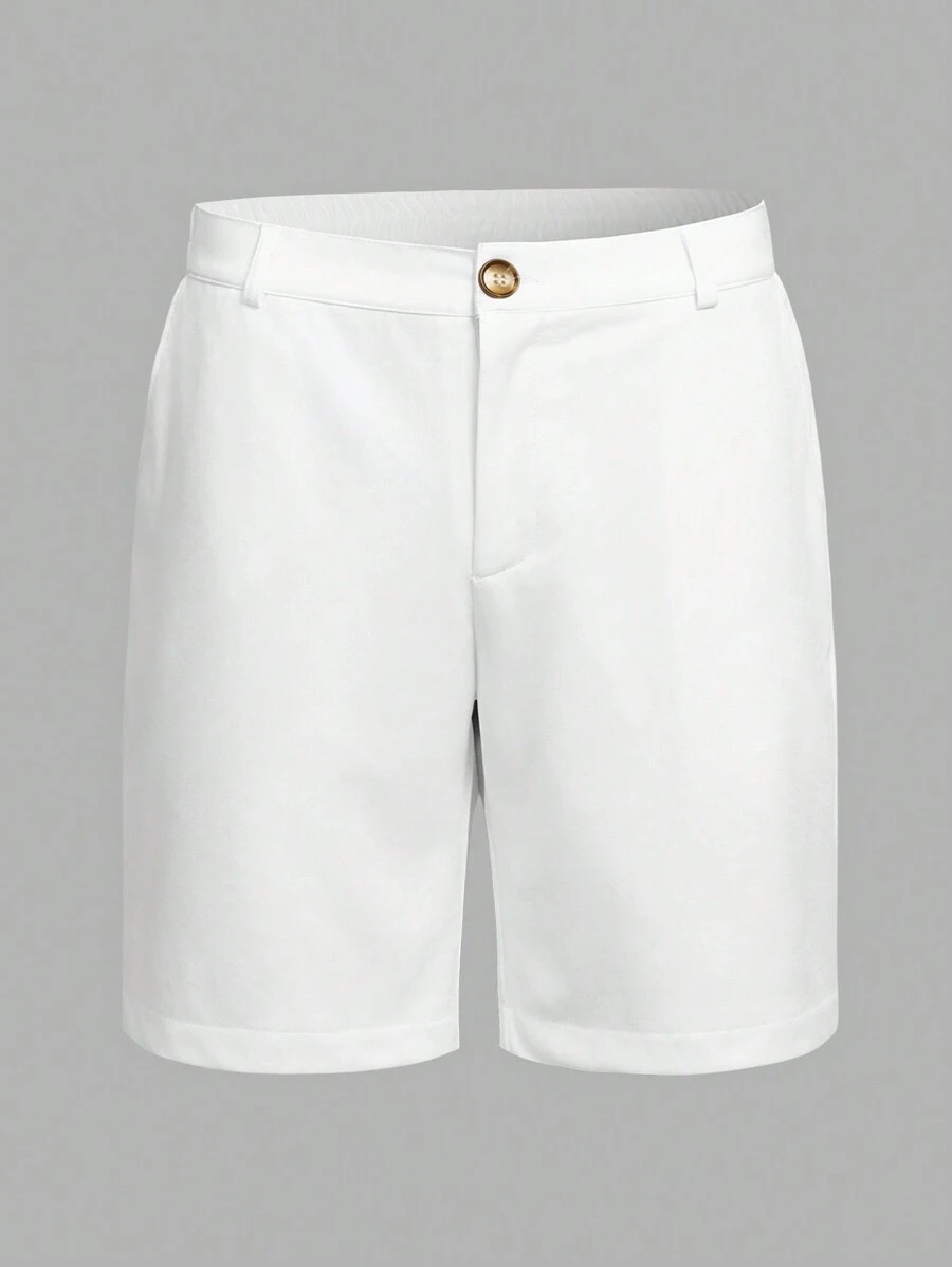 Heren slim fit chinoshorts zom - Shorts Chino Slim recensie en prijs