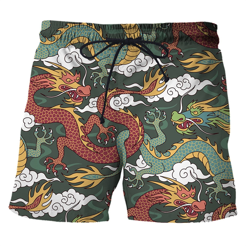 Chinese Draak 3D Print Zwembro - Trunks Board Surf recensie en prijs