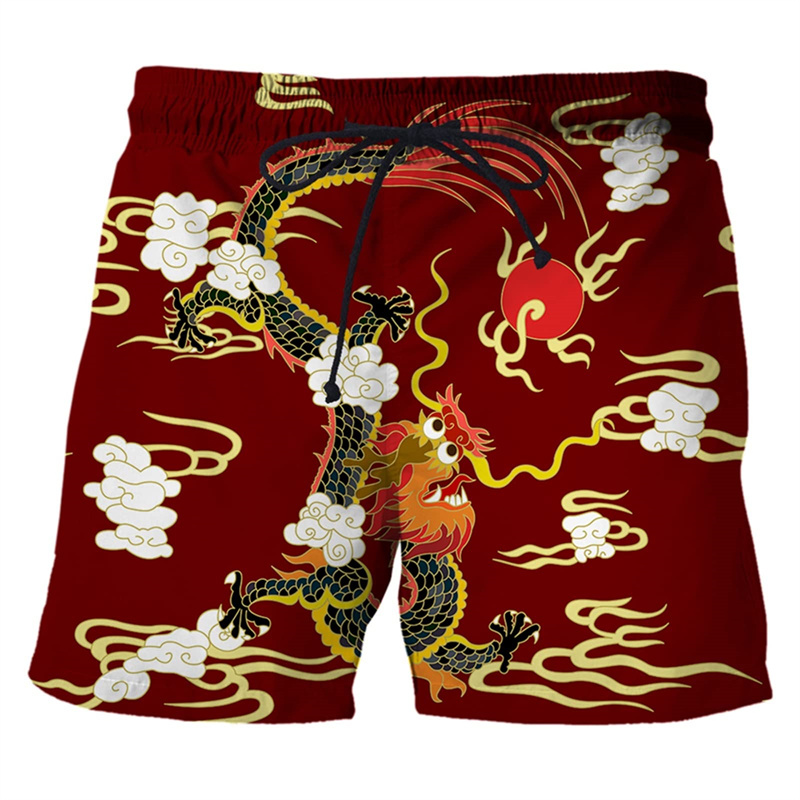 Chinese Draak 3D Print Zwembro - Trunks Board Surf recensie en prijs