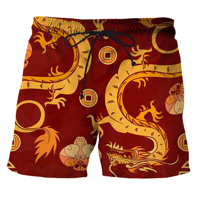 Chinese Draak 3D Print Zwembro - Trunks Board Surf recensie en prijs