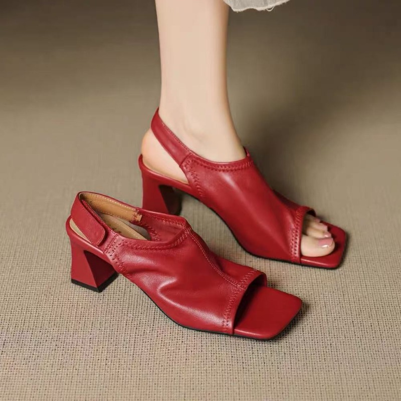 Franse stijl ultra zachte lere - Casual Sandal Leather recensie en prijs